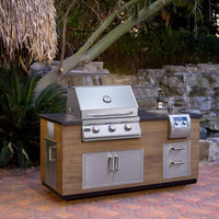 Hygrill Premium XTR 3-Burner Built in Grill, Liquid Propane 25 Inch Grill