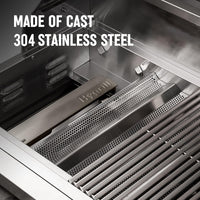Hygrill Premium XTR 3-Burner Built in Grill, Liquid Propane 25 Inch Grill
